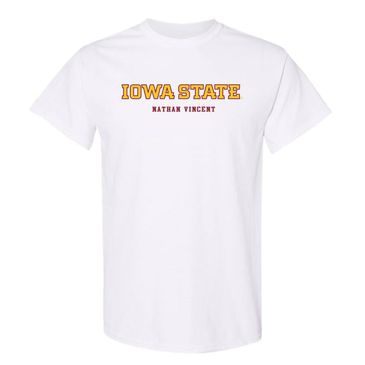 Iowa State - NCAA Men's Track & Field : Nathan Vincent - Classic Fashion Shersey T-Shirt-0