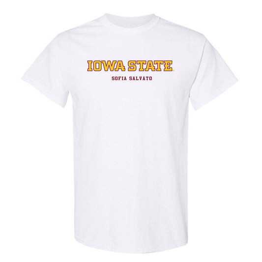 Iowa State - NCAA Women's Swimming & Diving : Sofia Salvato - Classic Fashion Shersey T-Shirt-0
