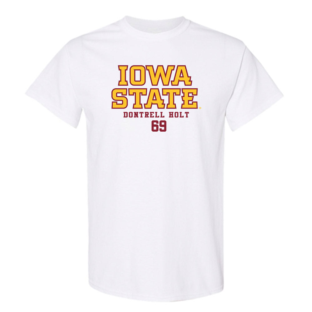Iowa State - NCAA Football : Dontrell Holt - Classic Fashion Shersey T-Shirt