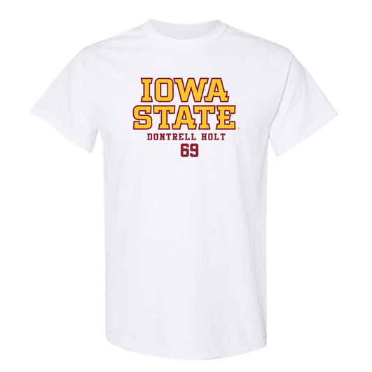 Iowa State - NCAA Football : Dontrell Holt - Classic Fashion Shersey T-Shirt