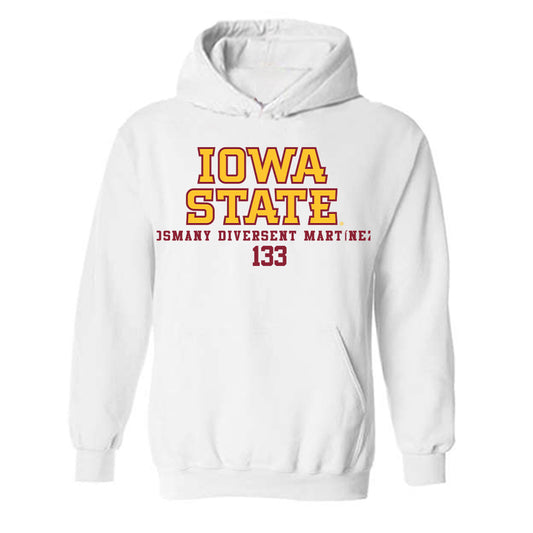 Iowa State - NCAA Wrestling : Osmany Diversent Martínez - Classic Fashion Shersey Hooded Sweatshirt-0