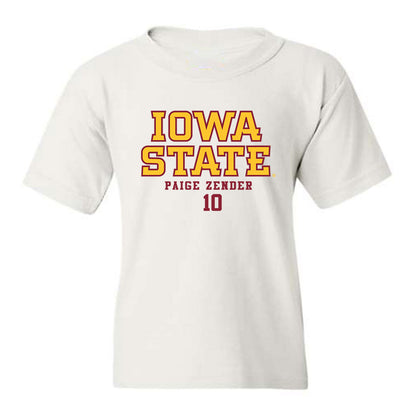 Iowa State - NCAA Softball : paige zender - Classic Fashion Shersey Youth T-Shirt
