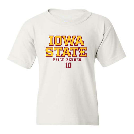Iowa State - NCAA Softball : paige zender - Classic Fashion Shersey Youth T-Shirt