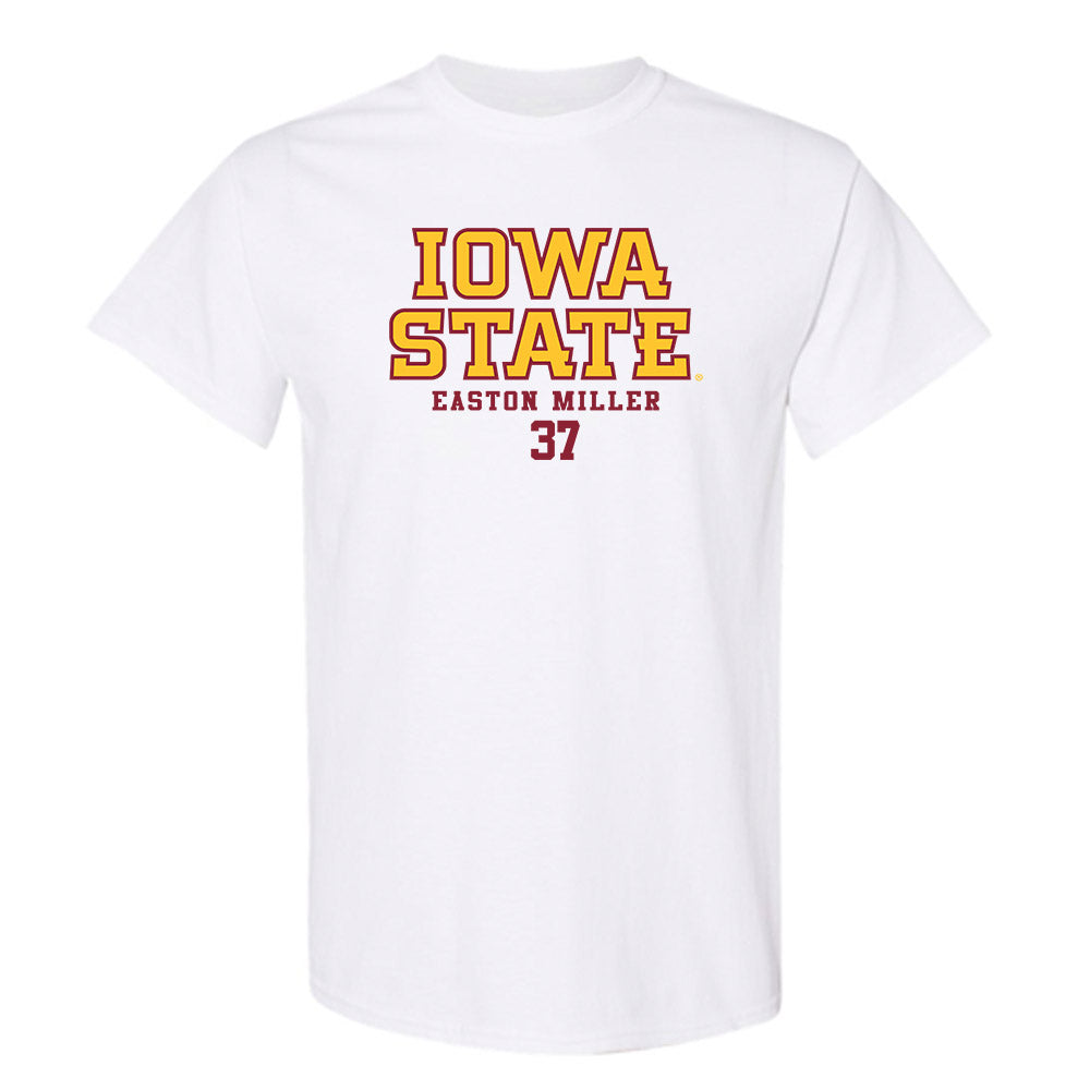 Iowa State - NCAA Football : Easton Miller - Classic Fashion Shersey T-Shirt