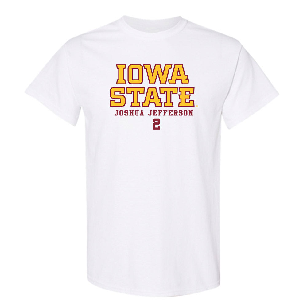 Iowa State - NCAA Men's Basketball : Joshua Jefferson - Classic Fashion Shersey T-Shirt