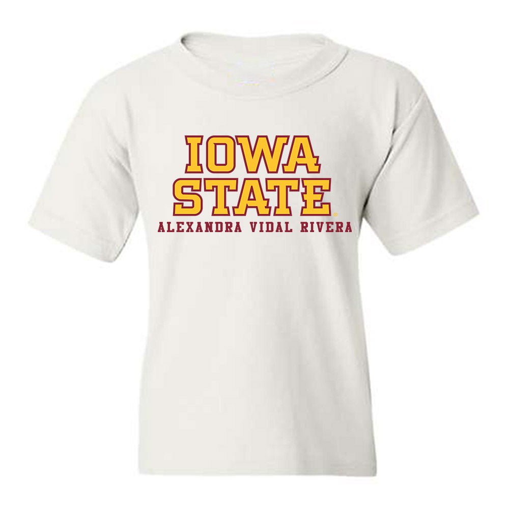 Iowa State - NCAA Women's Golf : Alexandra Vidal Rivera - Classic Fashion Shersey Youth T-Shirt-0