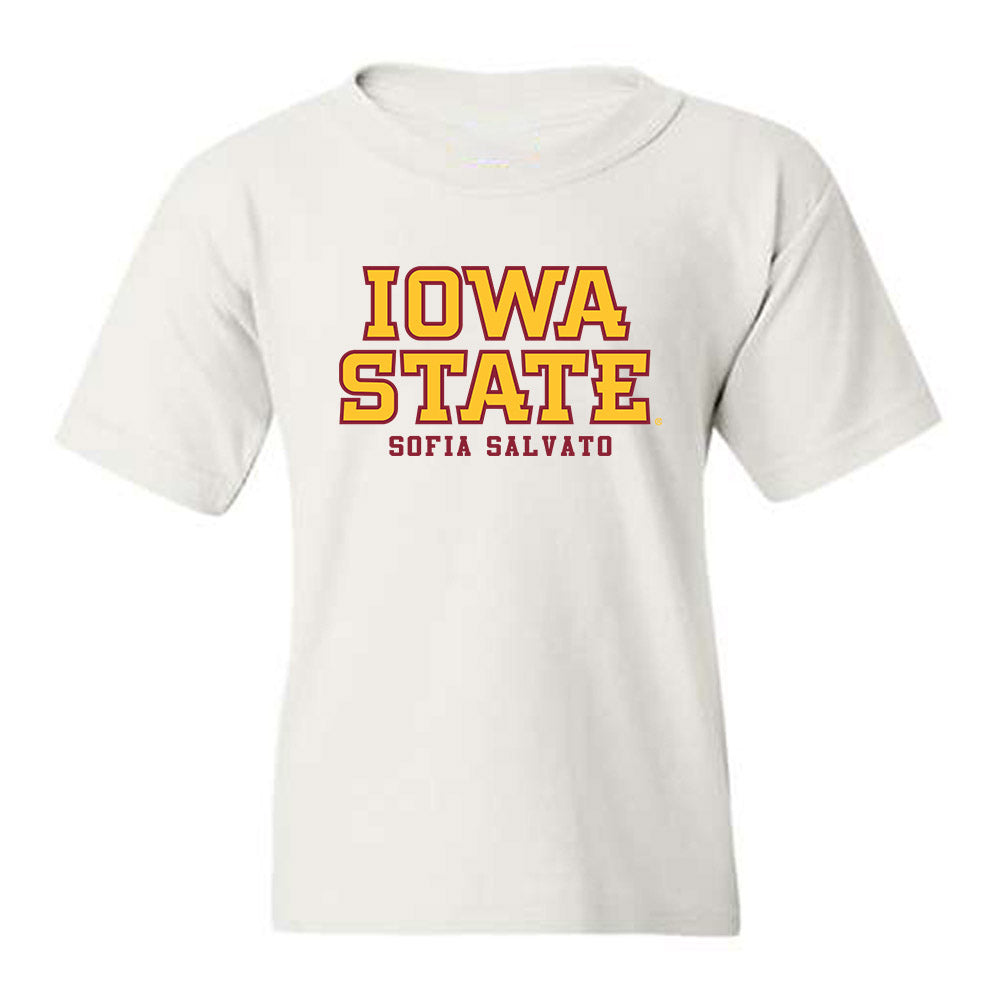 Iowa State - NCAA Women's Swimming & Diving : Sofia Salvato - Classic Fashion Shersey Youth T-Shirt-0