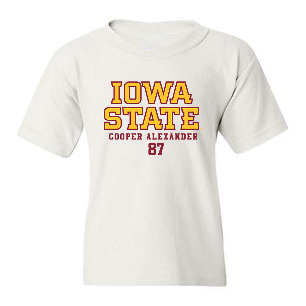 Iowa State - NCAA Football : Cooper Alexander - Classic Fashion Shersey Youth T-Shirt-0
