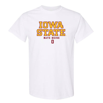 Iowa State - NCAA Men's Basketball : Nate Heise - Classic Fashion Shersey T-Shirt-0