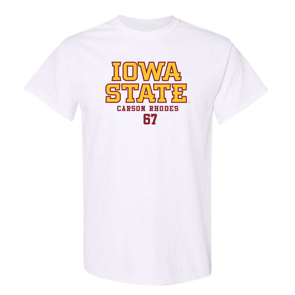 Iowa State - NCAA Football : Carson Rhodes - Classic Fashion Shersey T-Shirt
