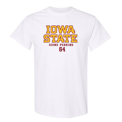 Iowa State - NCAA Football : Sione Perkins - Classic Fashion Shersey T-Shirt-0