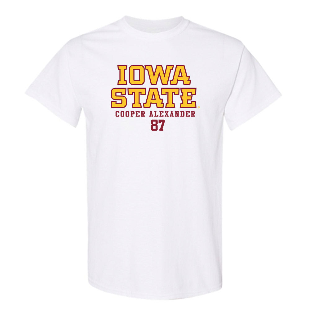 Iowa State - NCAA Football : Cooper Alexander - Classic Fashion Shersey T-Shirt-0