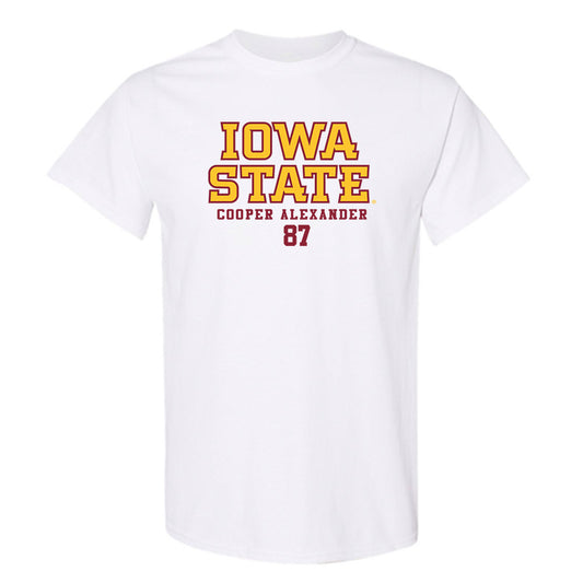 Iowa State - NCAA Football : Cooper Alexander - Classic Fashion Shersey T-Shirt-0