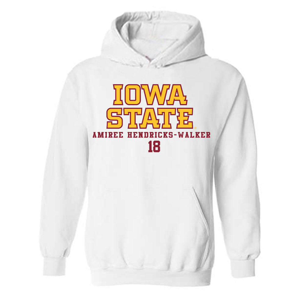 Iowa State - NCAA Women's Volleyball : Amiree Hendricks-Walker - Classic Fashion Shersey Hooded Sweatshirt