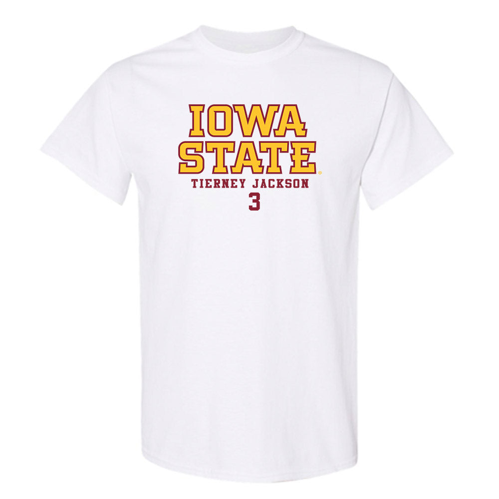 Iowa State - NCAA Women's Volleyball : Tierney Jackson - Classic Fashion Shersey T-Shirt-0