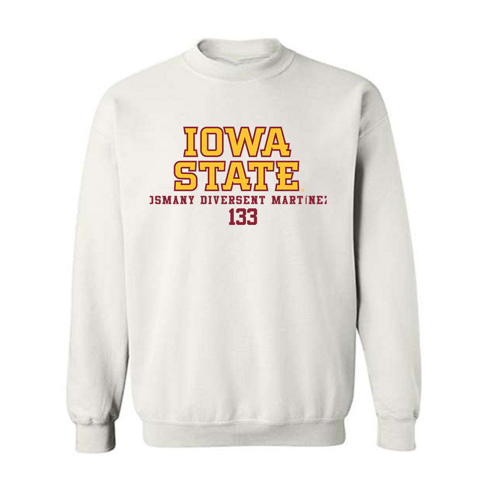 Iowa State - NCAA Wrestling : Osmany Diversent Martínez - Classic Fashion Shersey Crewneck Sweatshirt-0