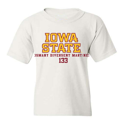 Iowa State - NCAA Wrestling : Osmany Diversent Martínez - Classic Fashion Shersey Youth T-Shirt-0