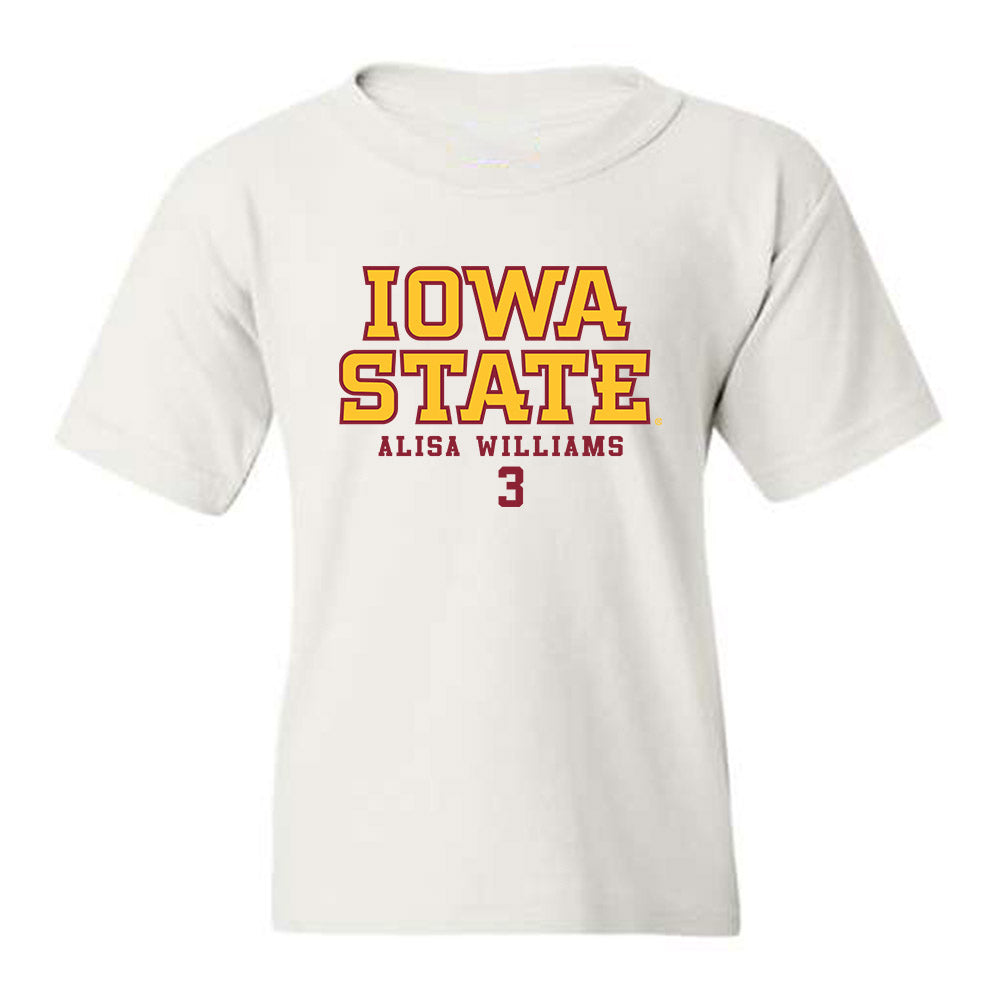 Iowa State - NCAA Women's Basketball : Alisa Williams - Classic Fashion Shersey Youth T-Shirt