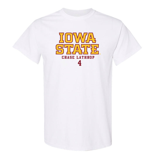 Iowa State - NCAA Men's Track & Field : Chase Lathrop - Classic Fashion Shersey T-Shirt