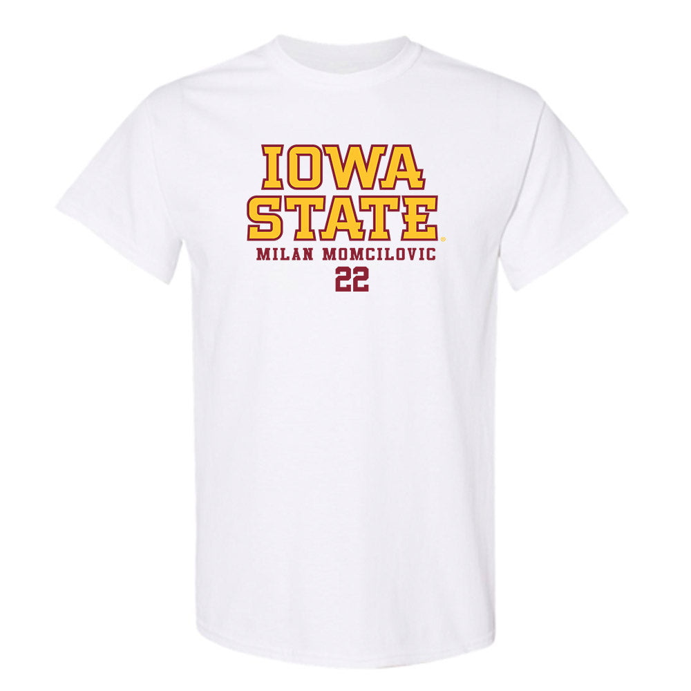 Iowa State - NCAA Men's Basketball : Milan Momcilovic - Classic Fashion Shersey T-Shirt-0