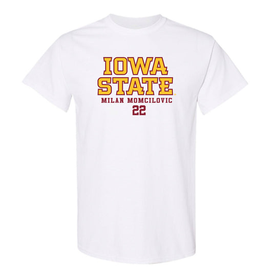 Iowa State - NCAA Men's Basketball : Milan Momcilovic - Classic Fashion Shersey T-Shirt-0