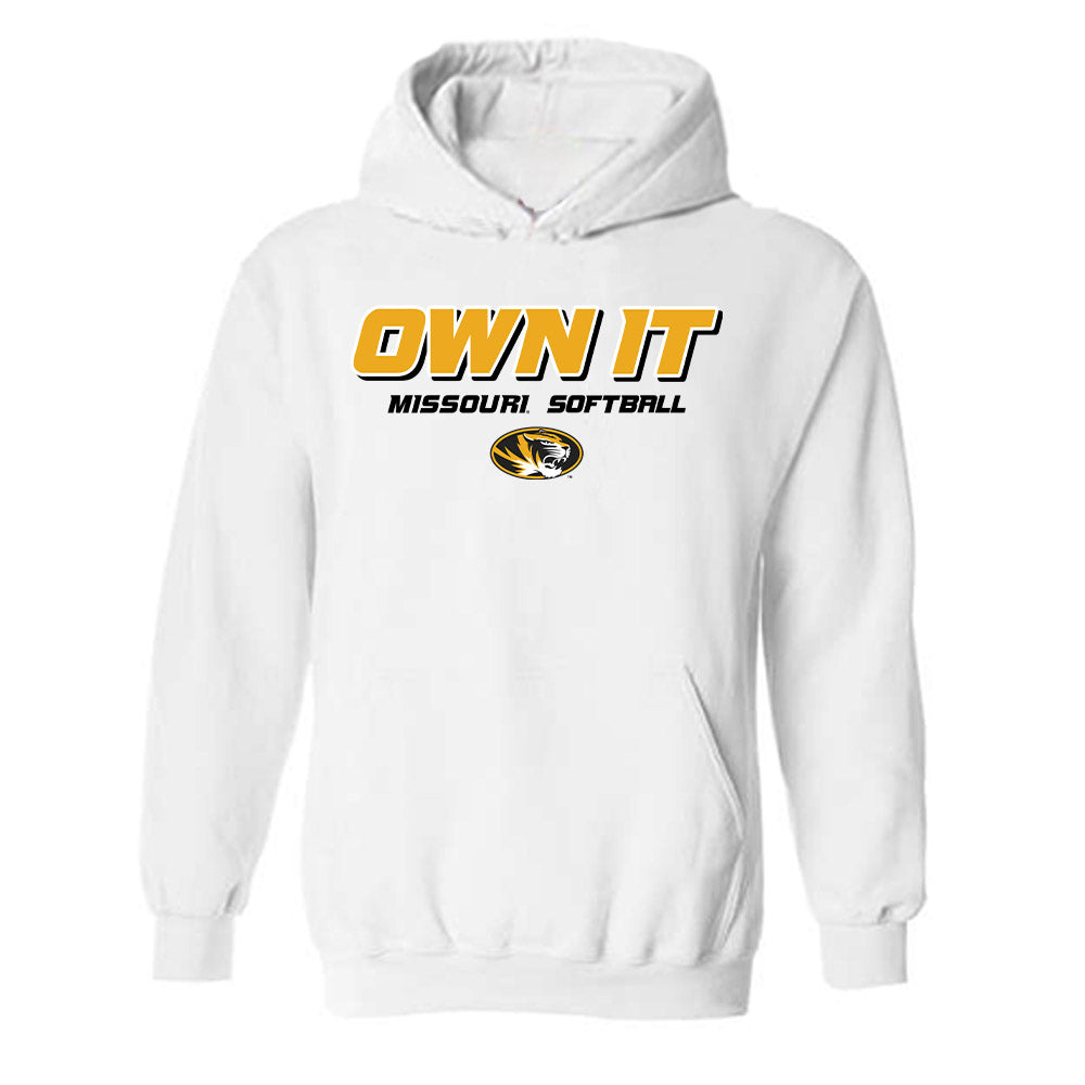 Missouri - NCAA Softball : Haidyn Sokoloski - Generic Shersey Hooded Sweatshirt-0