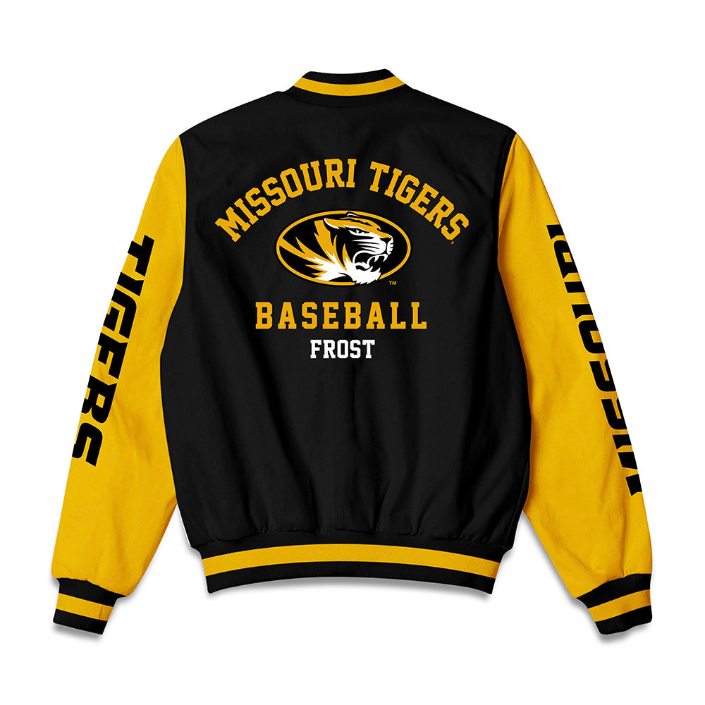 Missouri - NCAA Baseball : Isaiah Frost - Bomber Jacket