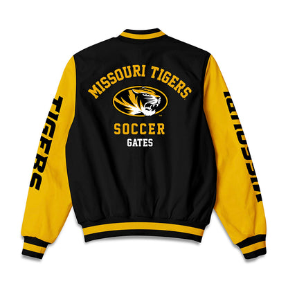 Missouri - NCAA Women's Soccer : Jasira Gates - Bomber Jacket-1