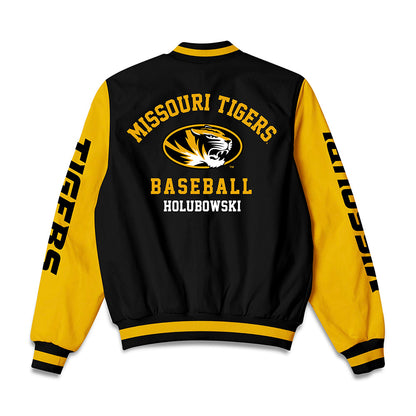 Missouri - NCAA Baseball : Jack Holubowski - Bomber Jacket