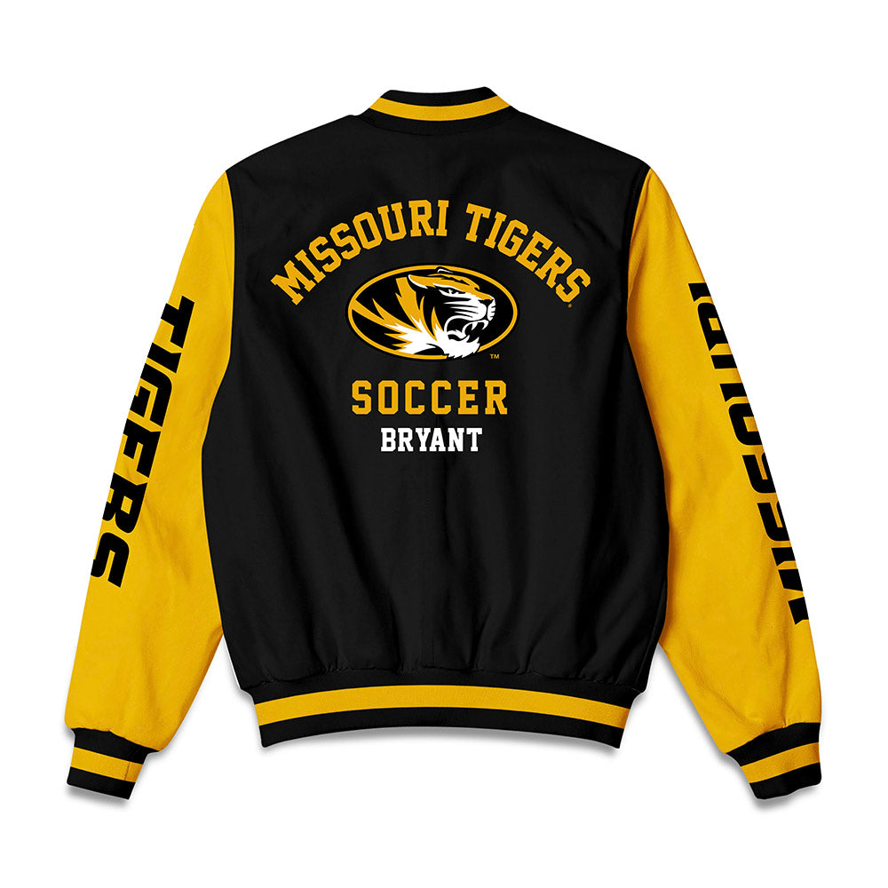 Missouri - NCAA Women's Soccer : aly Bryant - Bomber Jacket-1