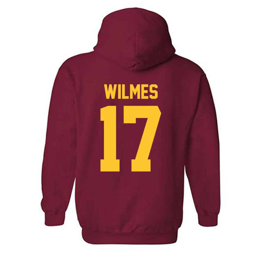 Iowa State - NCAA Softball : Ava Wilmes - Sports Shersey Hooded Sweatshirt-1