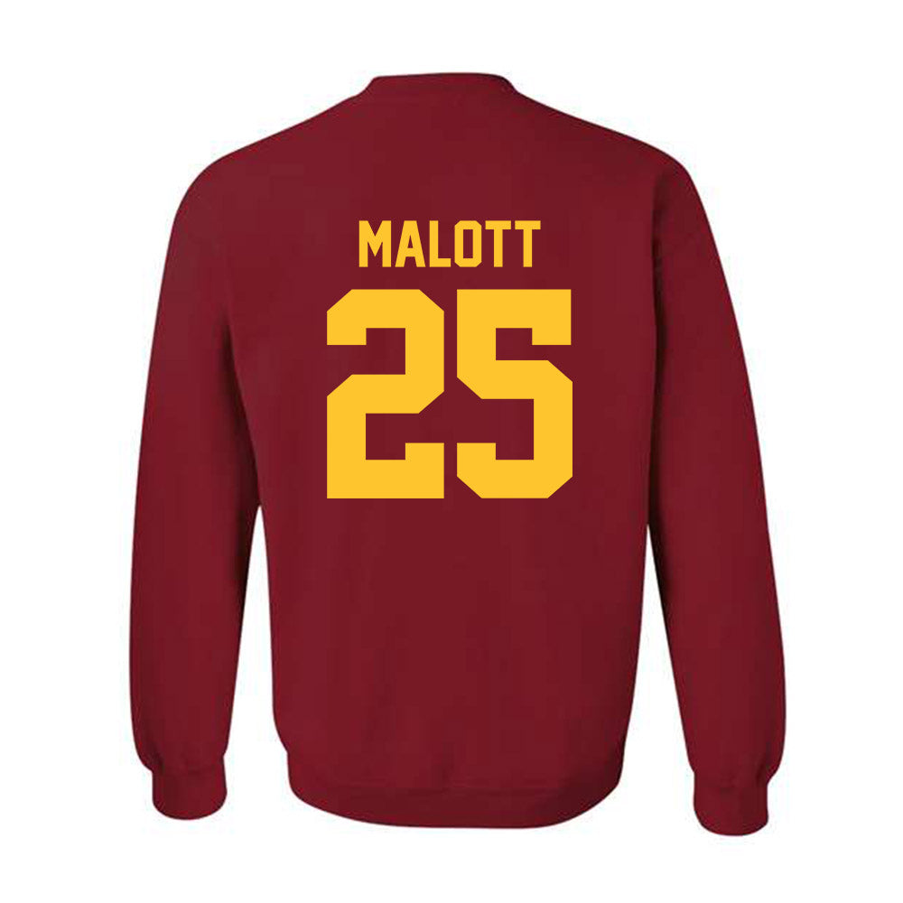 Iowa State - NCAA Softball : Sydney Malott - Sports Shersey Crewneck Sweatshirt