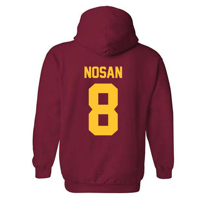 Iowa State - NCAA Softball : Isabelle Nosan - Sports Shersey Hooded Sweatshirt-1