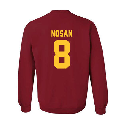 Iowa State - NCAA Softball : Isabelle Nosan - Sports Shersey Crewneck Sweatshirt-1