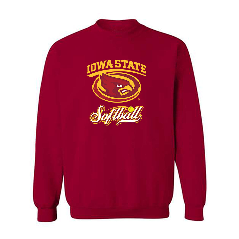 Iowa State - NCAA Softball : Reagan Bartholomew - Sports Shersey Crewneck Sweatshirt