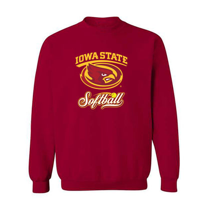 Iowa State - NCAA Softball : Ava Wilmes - Sports Shersey Crewneck Sweatshirt-0