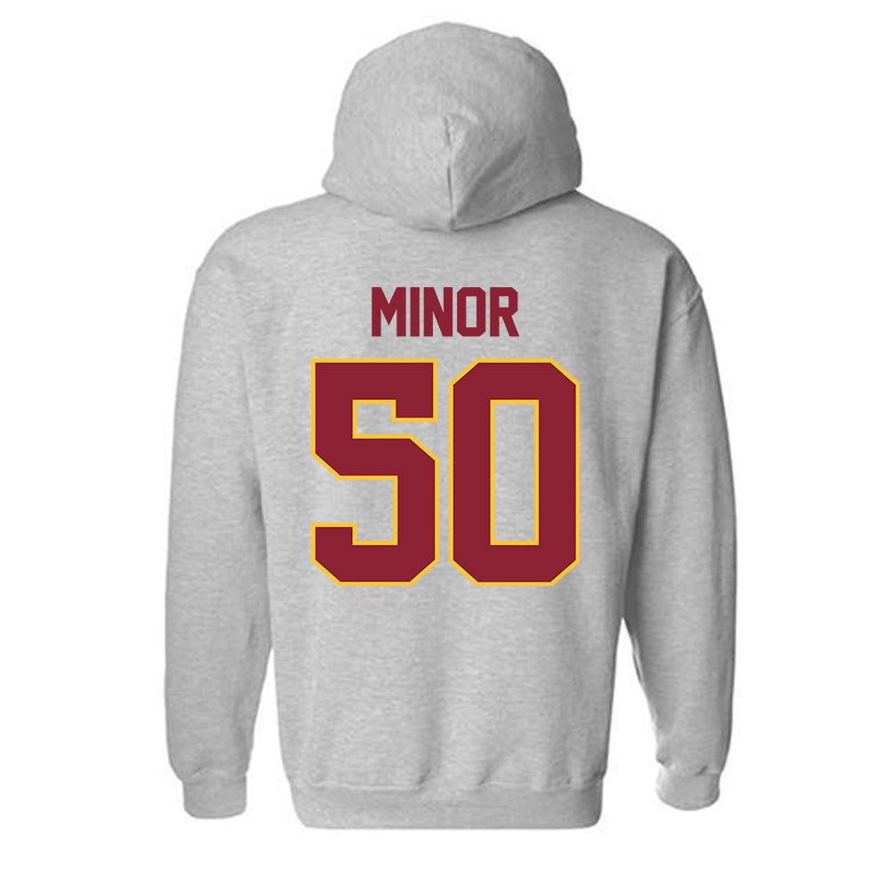 Iowa State - NCAA Softball : Ashley Minor - Sports Shersey Hooded Sweatshirt