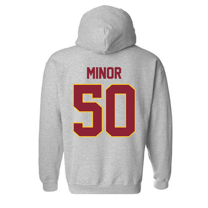 Iowa State - NCAA Softball : Ashley Minor - Sports Shersey Hooded Sweatshirt