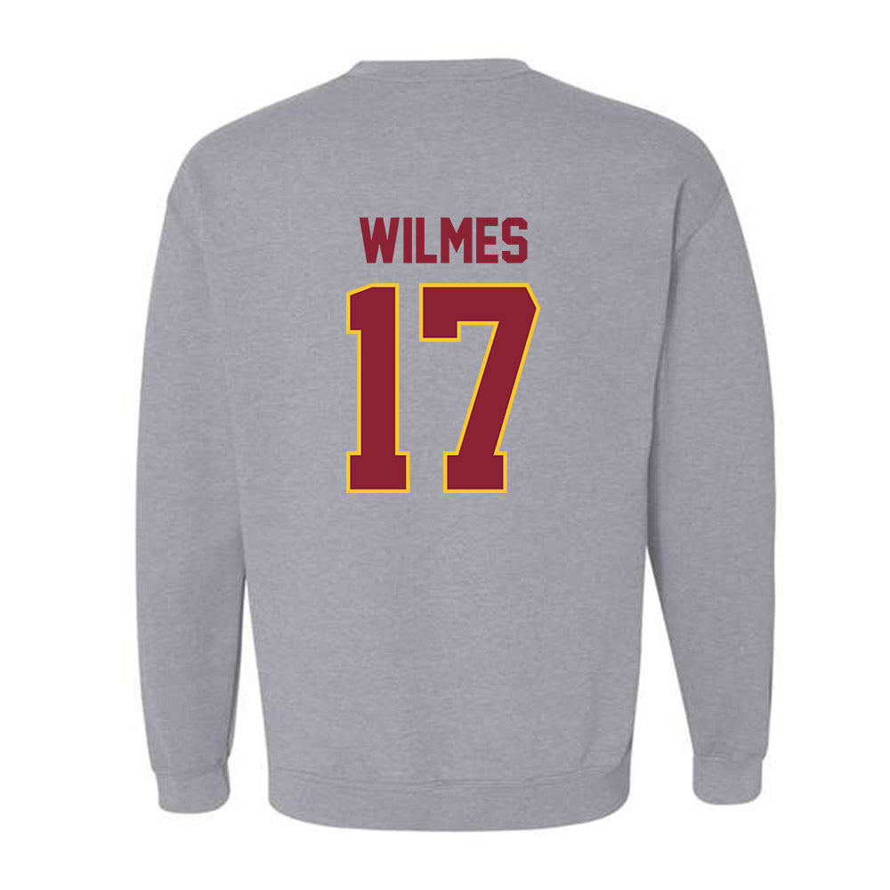 Iowa State - NCAA Softball : Ava Wilmes - Sports Shersey Crewneck Sweatshirt-1