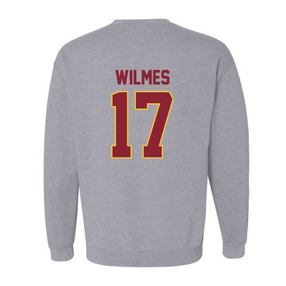 Iowa State - NCAA Softball : Ava Wilmes - Sports Shersey Crewneck Sweatshirt-1