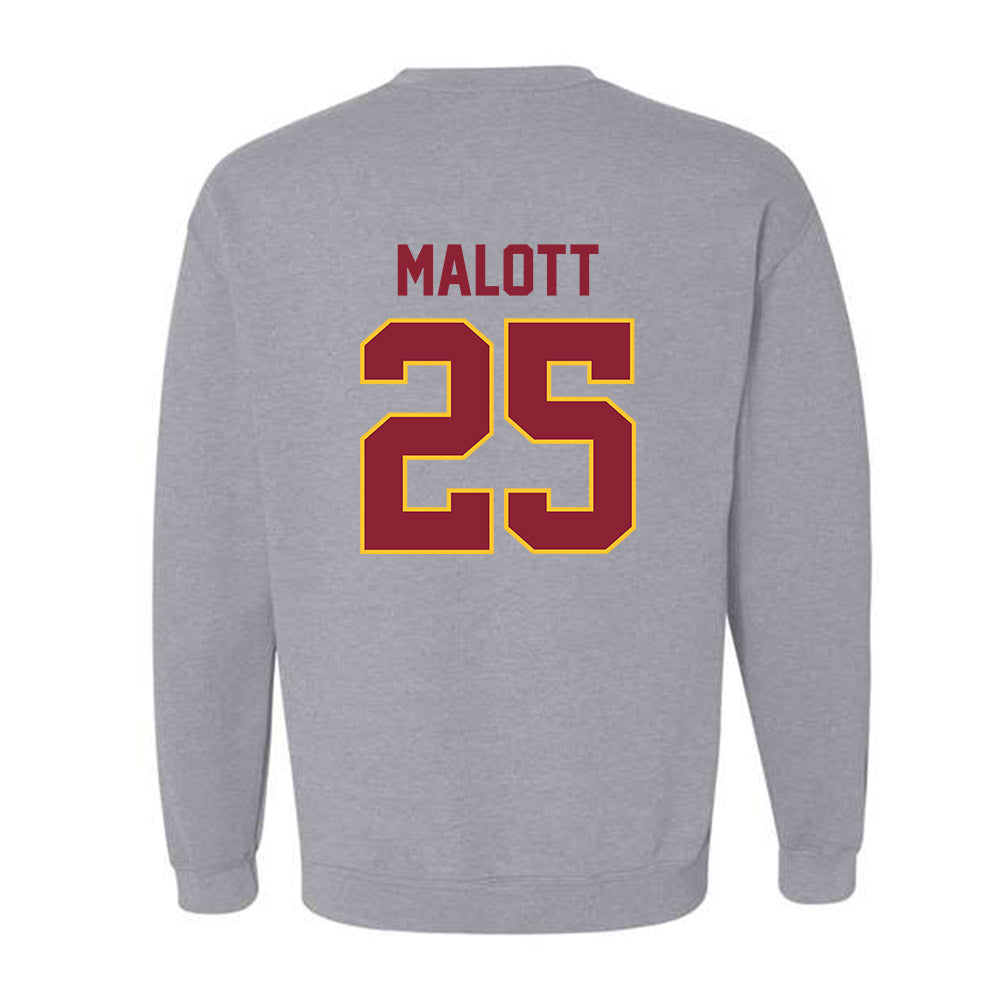 Iowa State - NCAA Softball : Sydney Malott - Sports Shersey Crewneck Sweatshirt