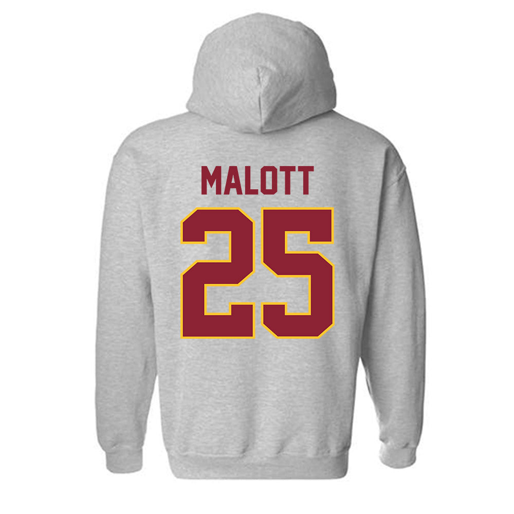 Iowa State - NCAA Softball : Sydney Malott - Sports Shersey Hooded Sweatshirt