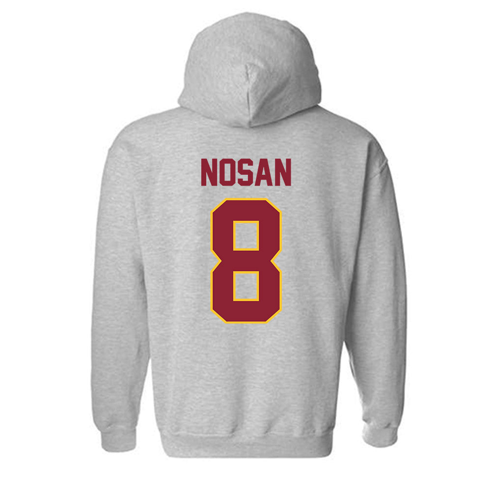 Iowa State - NCAA Softball : Isabelle Nosan - Sports Shersey Hooded Sweatshirt-1