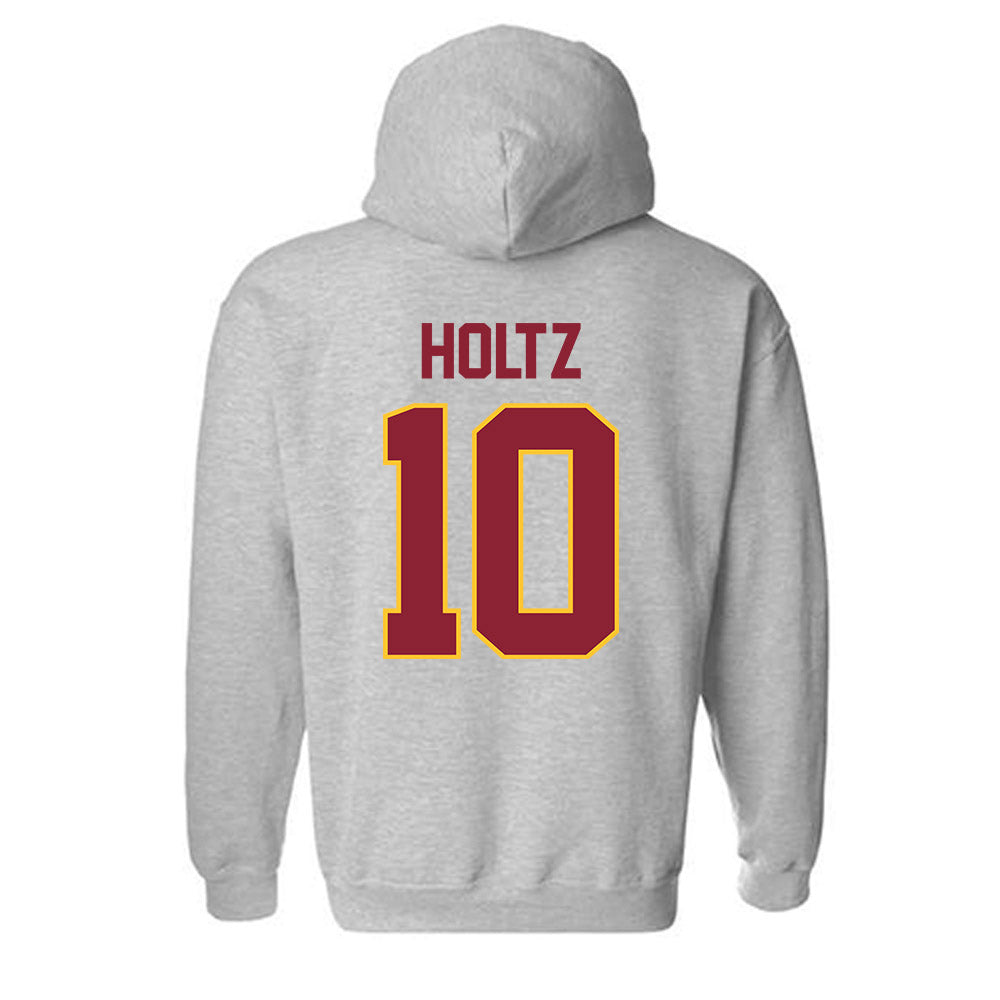 Iowa State - NCAA Softball : Hailey Holtz - Sports Shersey Hooded Sweatshirt-1