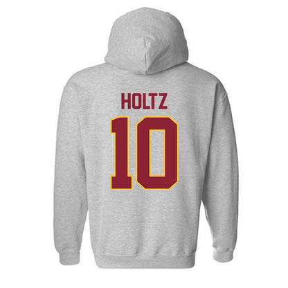 Iowa State - NCAA Softball : Hailey Holtz - Sports Shersey Hooded Sweatshirt-1