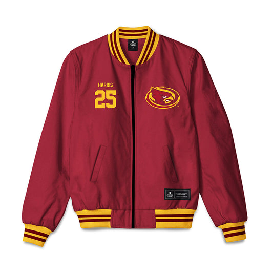 Iowa State - NCAA Women's Basketball : sydney harris - Bomber Jacket-0