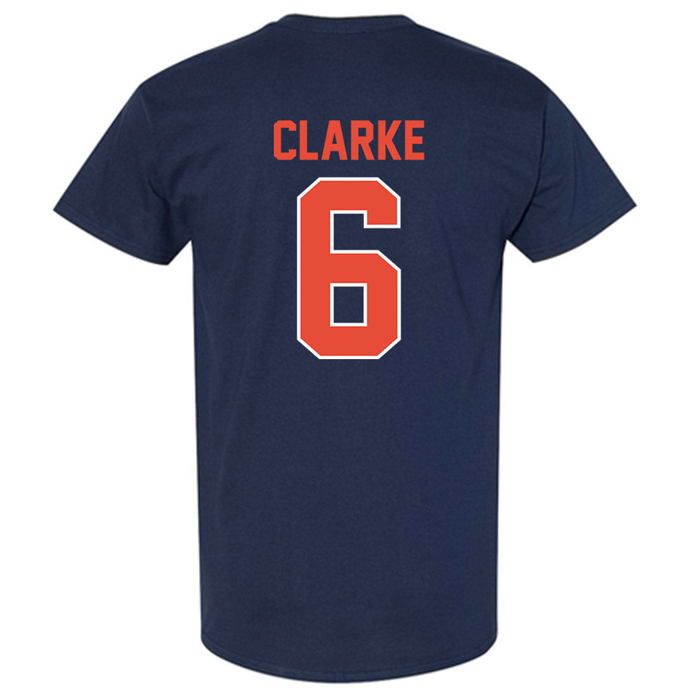 Illinois - NCAA Football : Jaheim Clarke - Classic Shersey T-Shirt-1