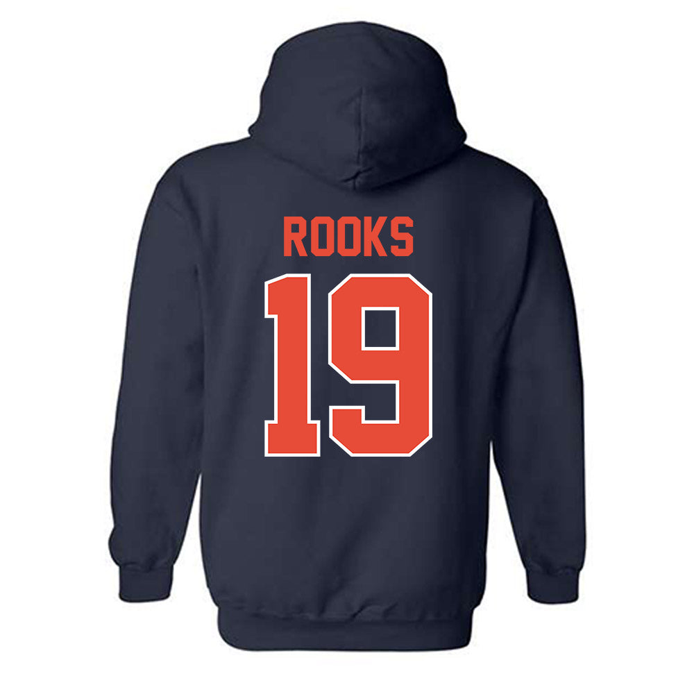Illinois - NCAA Football : Tyson Rooks - Classic Shersey Hooded Sweatshirt-1