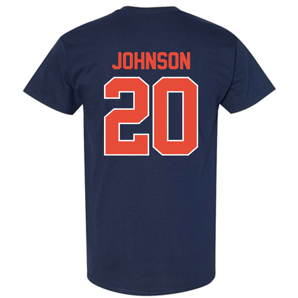 Illinois - NCAA Baseball : Ryan Johnson - Classic Shersey T-Shirt-1