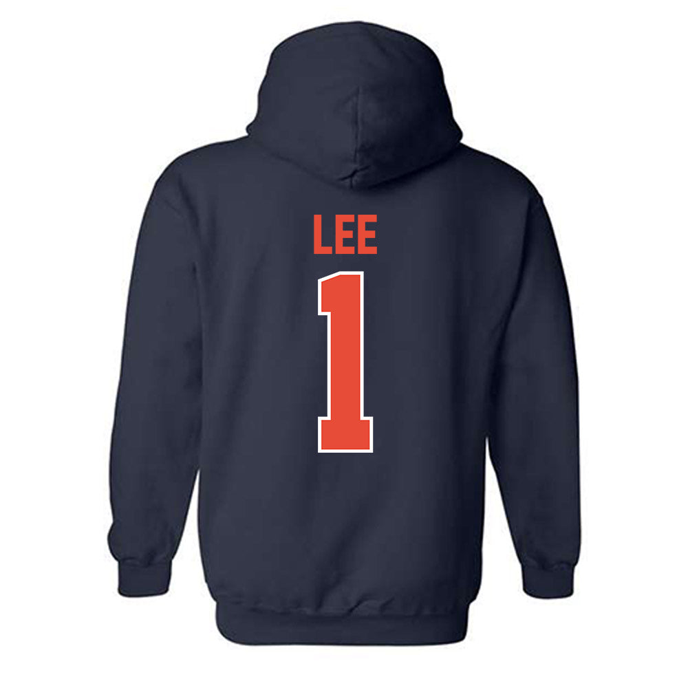 Illinois - NCAA Men's Basketball : Brandon Lee - Classic Shersey Hooded Sweatshirt-1
